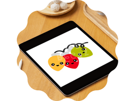 Kerst Lampjes  (INCL STENCIL)