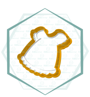 Jillbeesz Baby Dress Lace Cookie Cutter