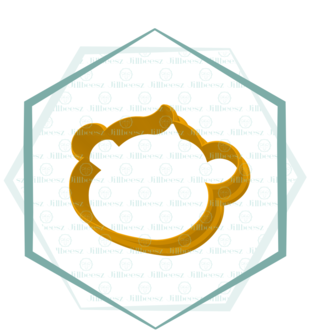 Jillbeesz Monkey Head Cookie Cutter