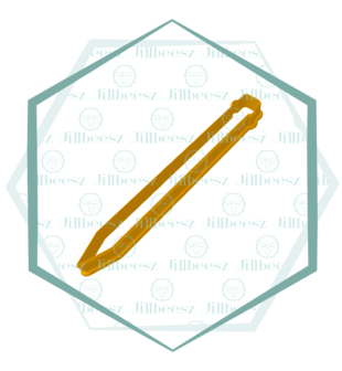 Jillbeesz Pencil Cookie Cutter