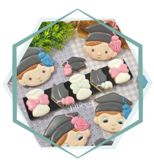 Jillbeesz Graduate Head Cookie Cutter