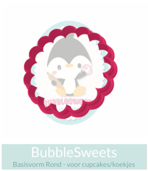I BubbleSweets Basisvorm Rond