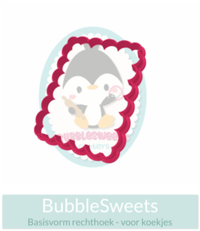I BubbleSweets Basisvorm Rechthoek