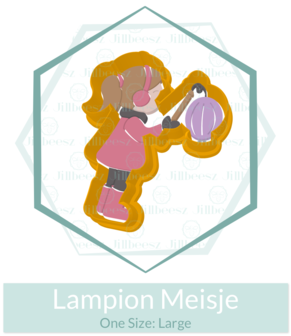 Meisje met Lampion - Sint Maarten