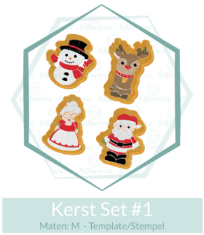 Kerst set 1 (4-delig)