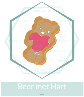 Beer met Hart Uitsteker