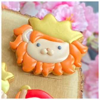 Jillbeesz Lion Crown Cookie Cutter