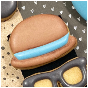 Jillbeesz Bowler Hat Cookie Cutter