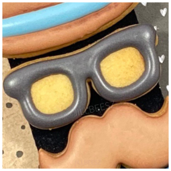 Jillbeesz Glasses Cookie Cutter