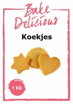 Koekjes mix 1kg - Bake Delicious