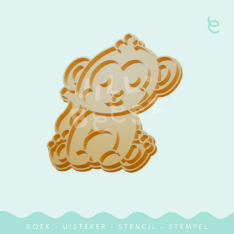 Jillbeesz Monkey Gio Cookie Cutter