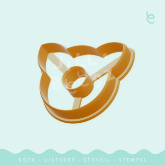 Jillbeesz Donut Cat Cookie Cutter