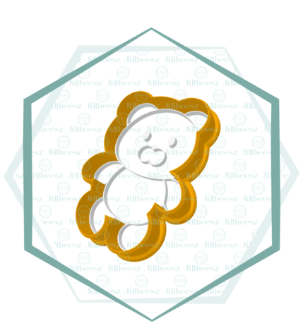 Jillbeesz Teddy Bear Cookie Cutter
