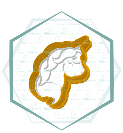 Jillbeesz Unicorn Yasmijn Cookie Cutter