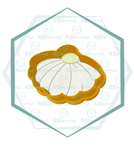 Jillbeesz Daisy Flowerbud Cookie Cutter