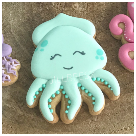 Jillbeesz Squid Cookie Cutter