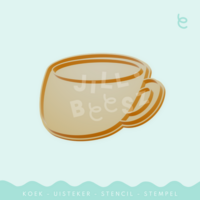 Jillbeesz Tea Cup Cookie Cutter