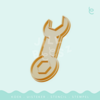 Jillbeesz Wrench Cookie Cutter