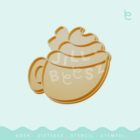 Jillbeesz Mug Cream Cookie Cutter