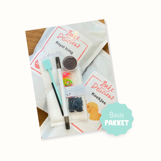 Basis pakket Royal icing Koekjes