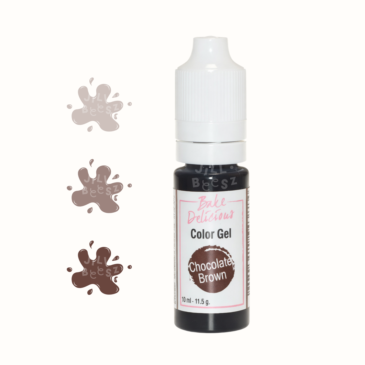Kleurstof Gel - Bruin - 10ML - Bake Delicious [OP=OP]