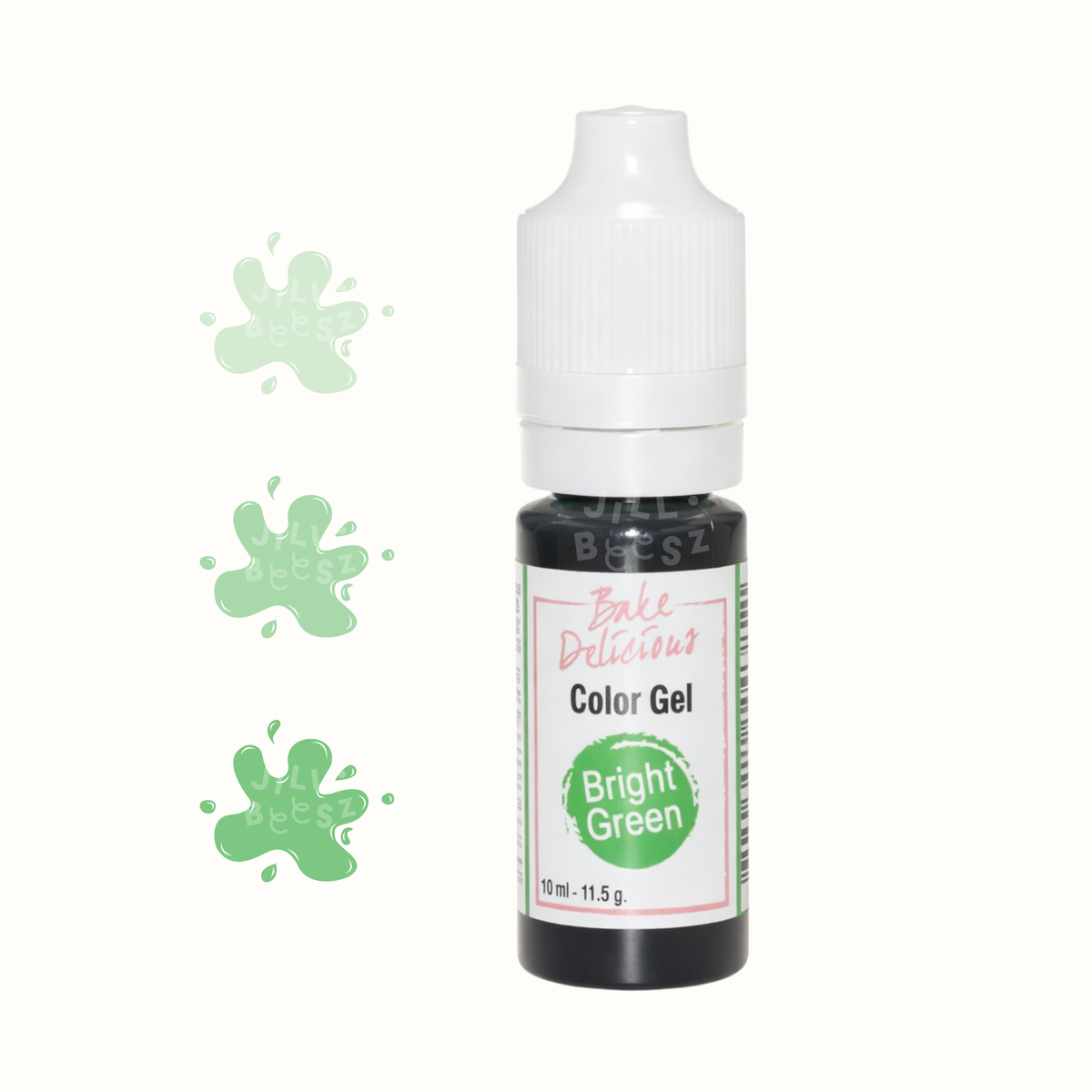 Kleurstof Gel - Groen - 10ML - Bake Delicious [OP=OP]
