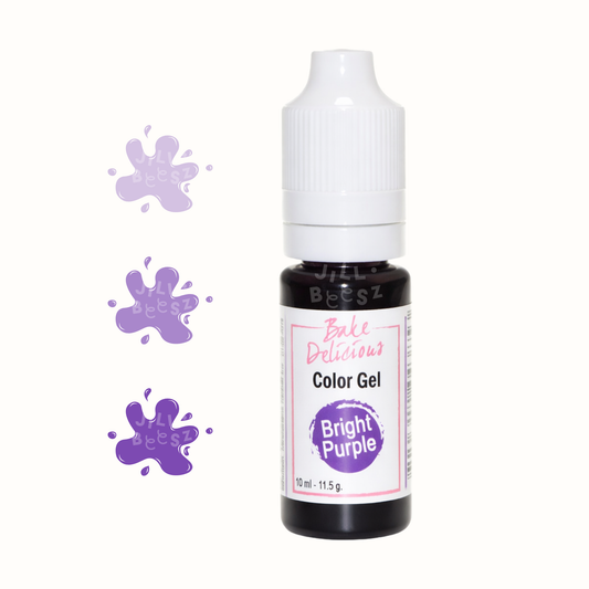 Kleurstof Gel - Paars - 10ML - Bake Delicious [OP=OP]