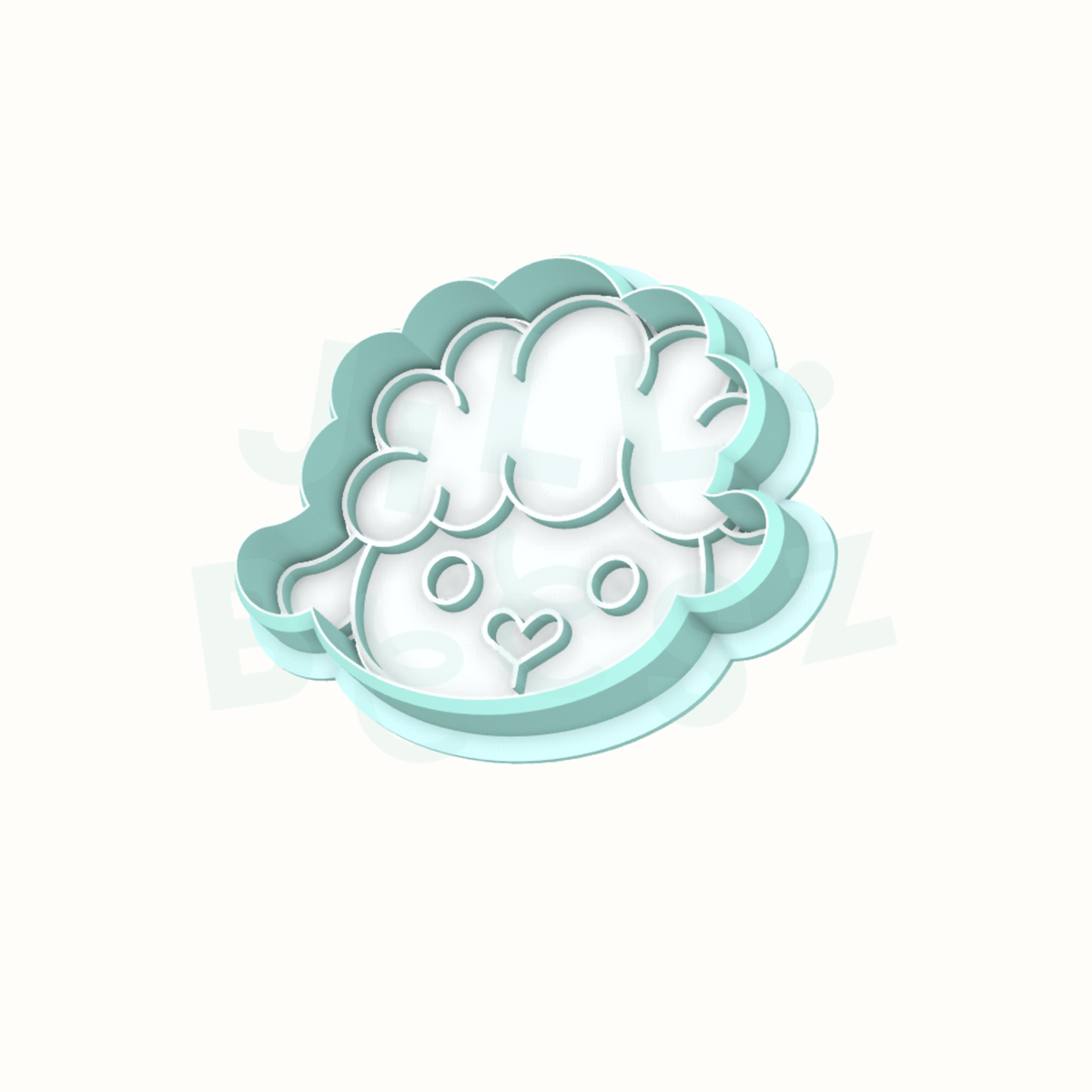 Schaap Hoofd - 6CM