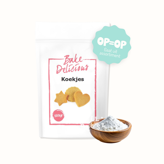 Koekjes Mix 500gr - Bake Delicious [OP=OP]
