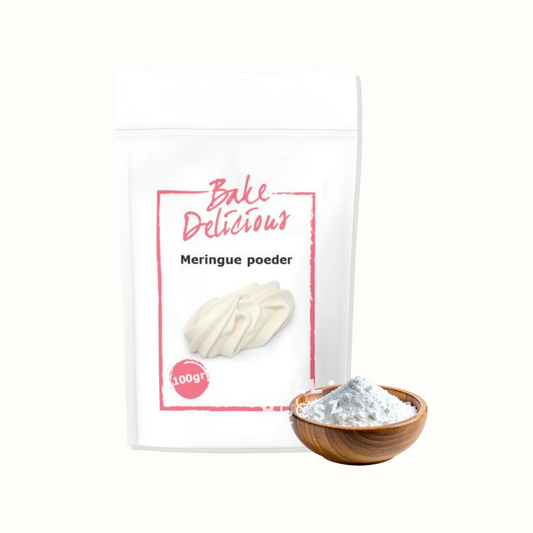Meringue Poeder 100gr - Bake Delicious