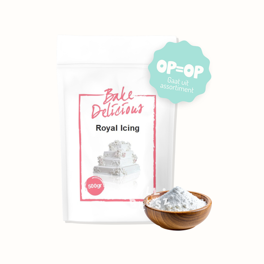Royal Icing Mix 500gr - Bake Delicious [OP=OP]