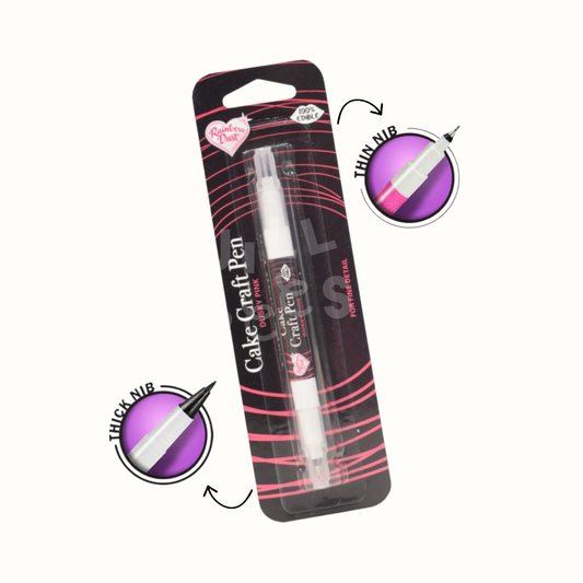 Stift met eetbare inkt - Roze