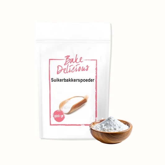 Suikerbakkerspoeder 800gr - Bake Delicious
